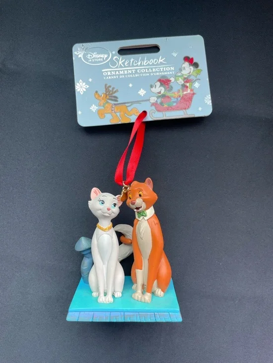 Two Disney Sketchbook Holiday Ornaments - Picture 4 of 5